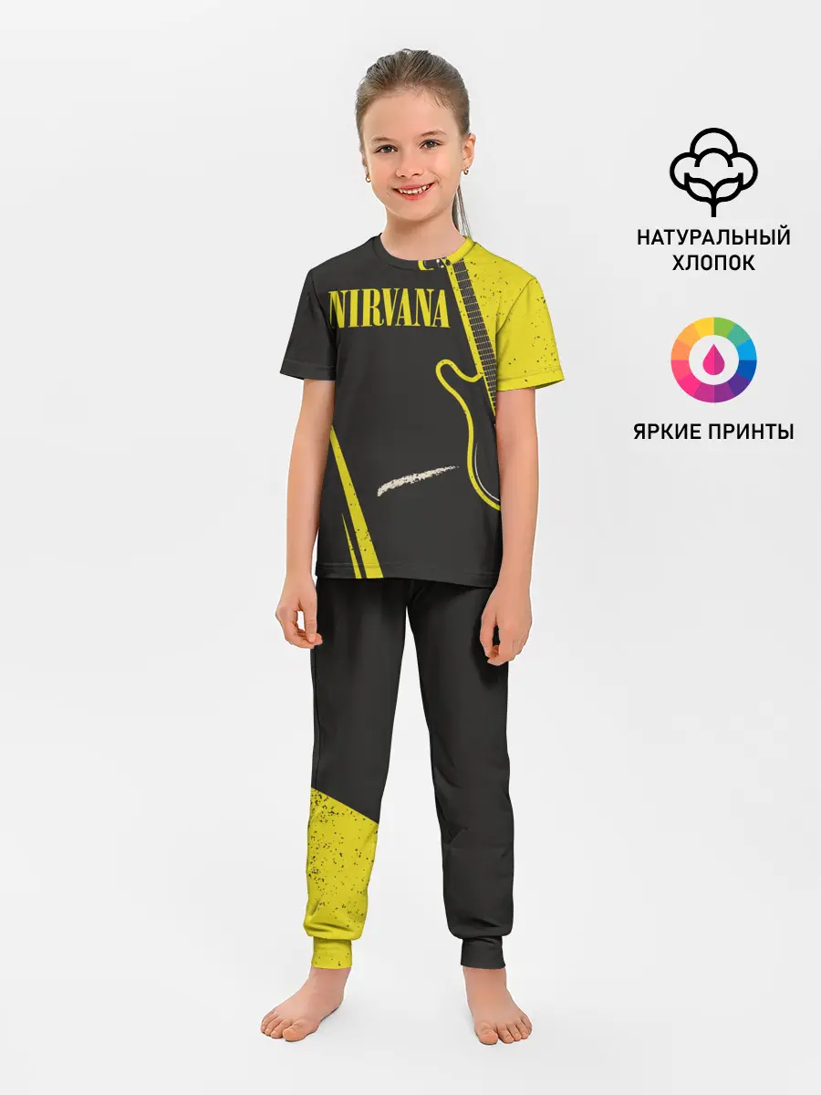 Детская пижама с брюками / Nirvana