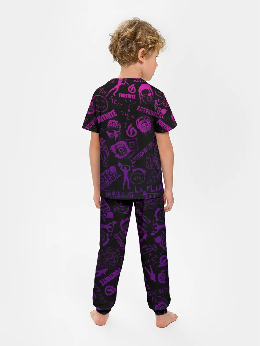 Детская пижама с брюками / TRAVIS SCOTT X FORTNITE.