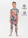 Детская пижама с брюками / Абстракция