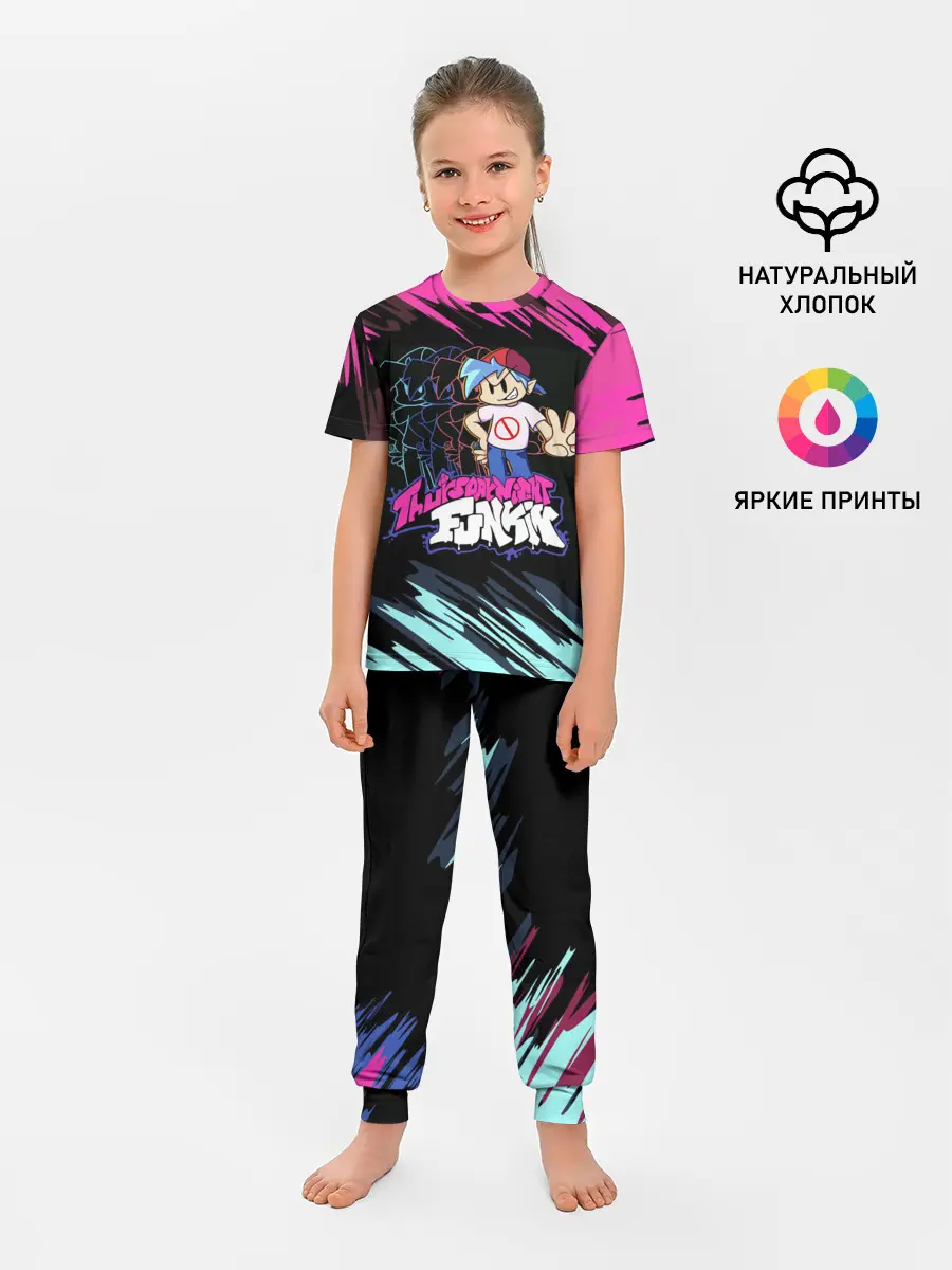 Детская пижама с брюками / Friday Night Funkin