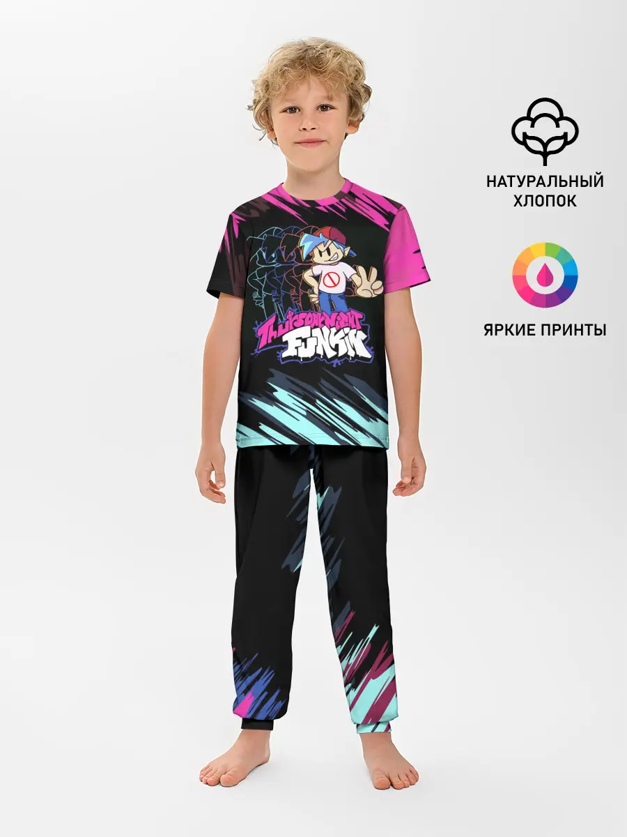 Детская пижама с брюками / Friday Night Funkin