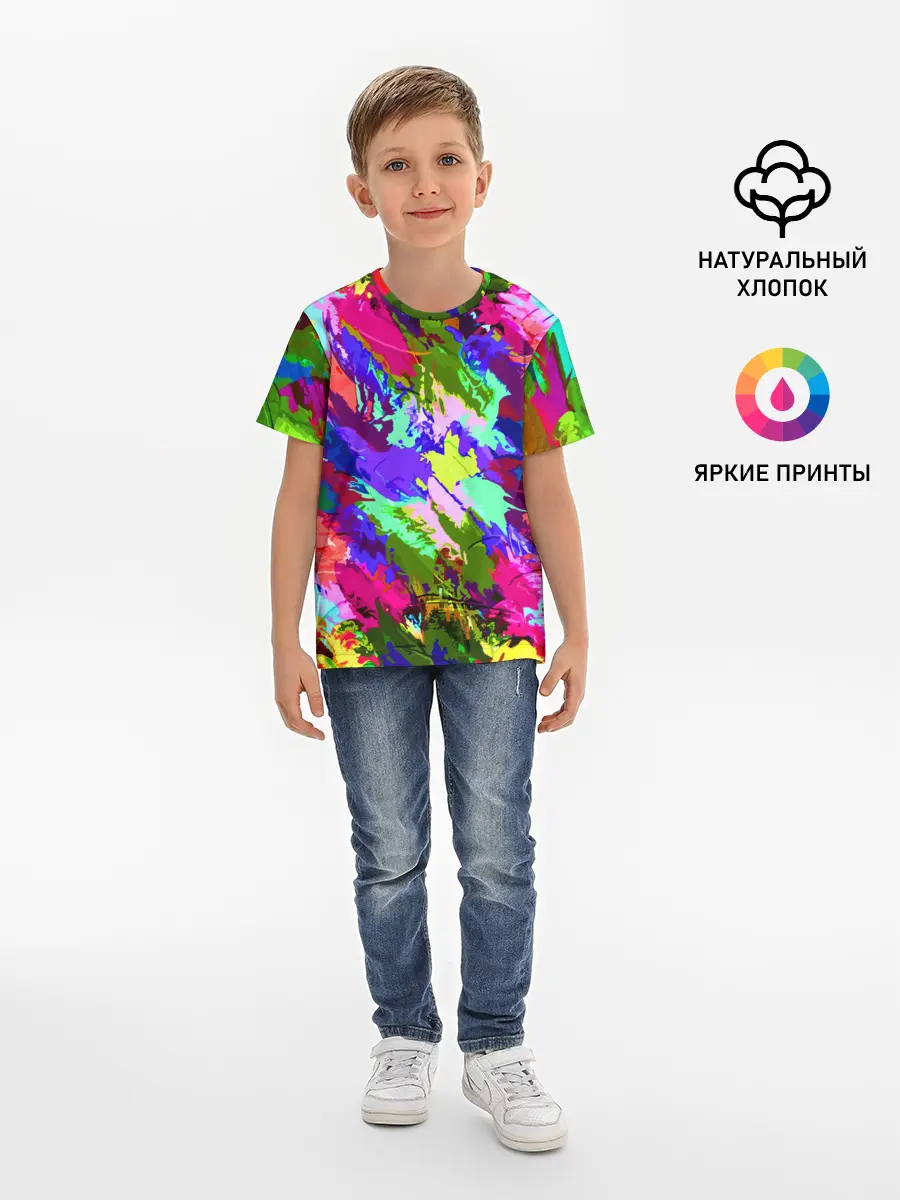 Детская базовая футболка / Краска