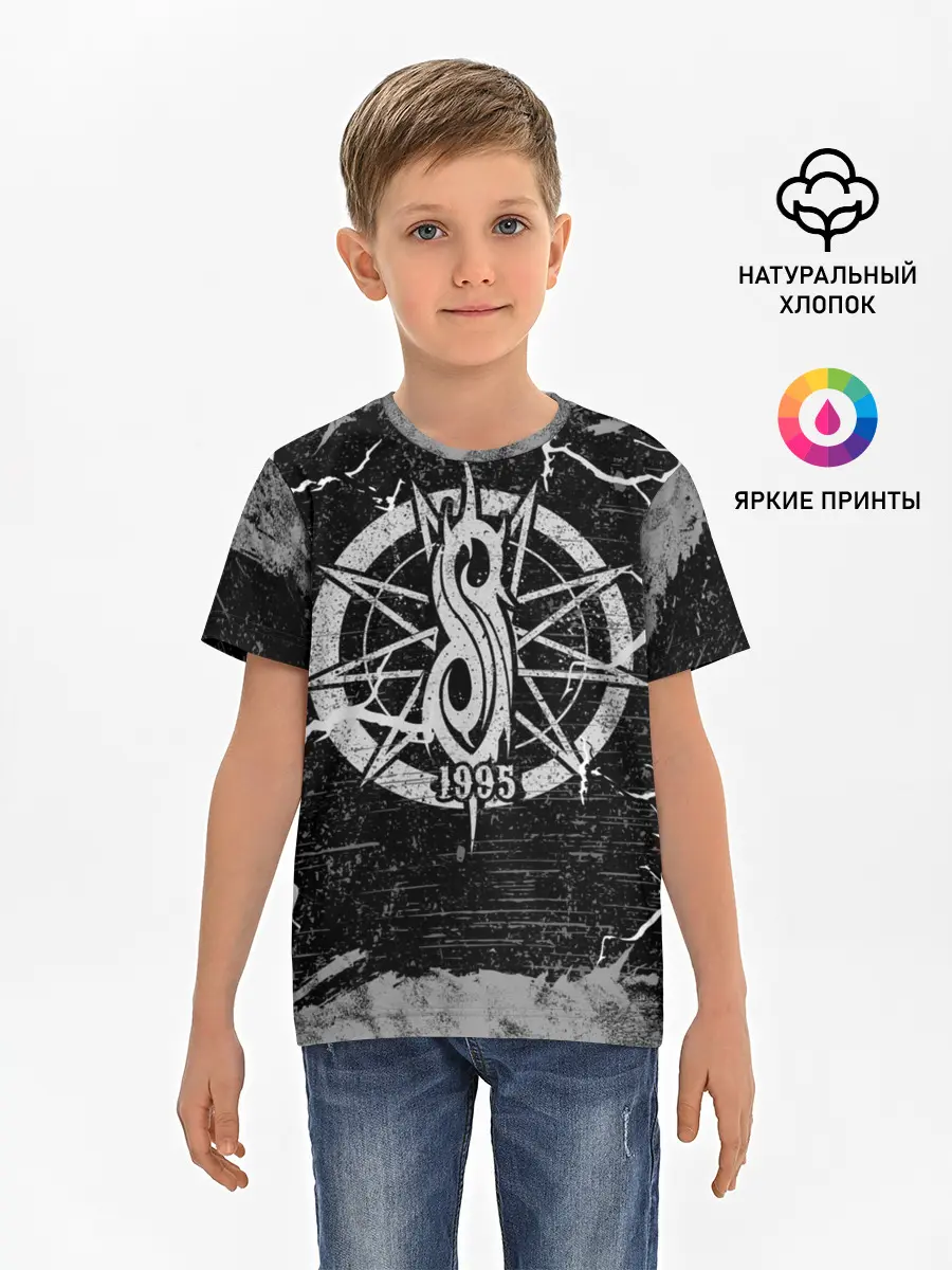 Детская базовая футболка / Слипкнот 1995 | Rock