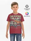 Детская базовая футболка / CAR SERVICE