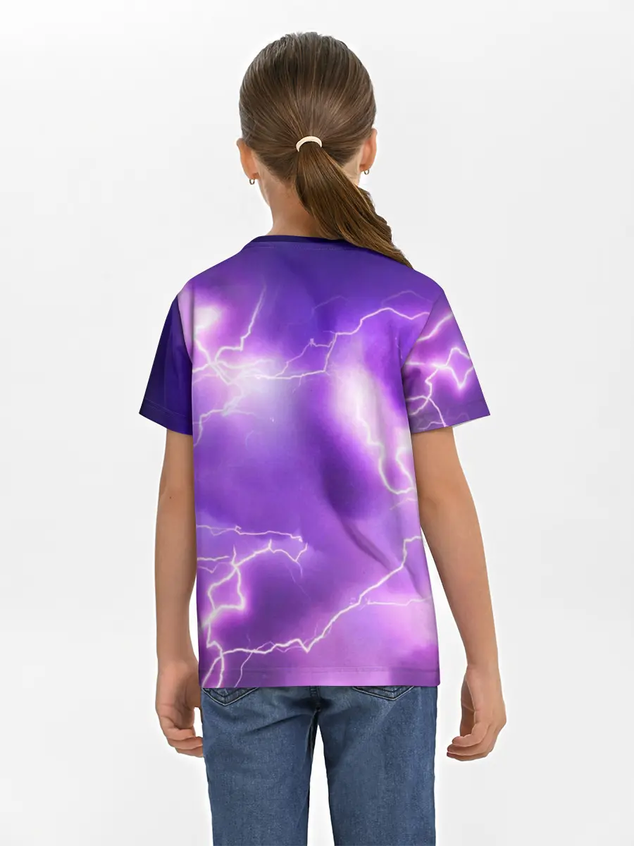 Детская базовая футболка / Повелитель Молний | Котэ