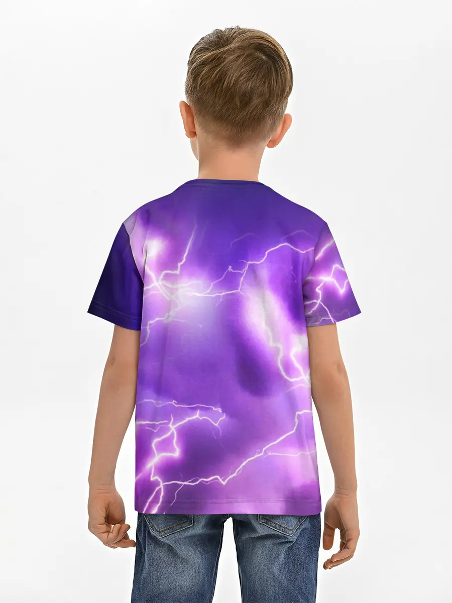 Детская базовая футболка / Повелитель Молний | Котэ