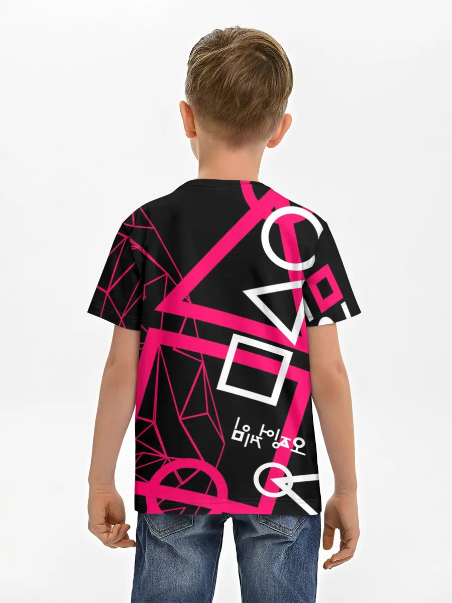 Детская базовая футболка / Игра в кальмара