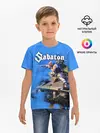 Детская базовая футболка / Йоаким Броден на танке Sabaton