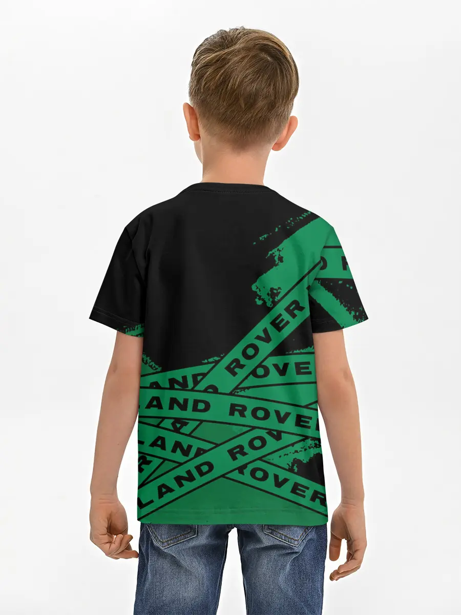 Детская базовая футболка / Land Rover - Strokes