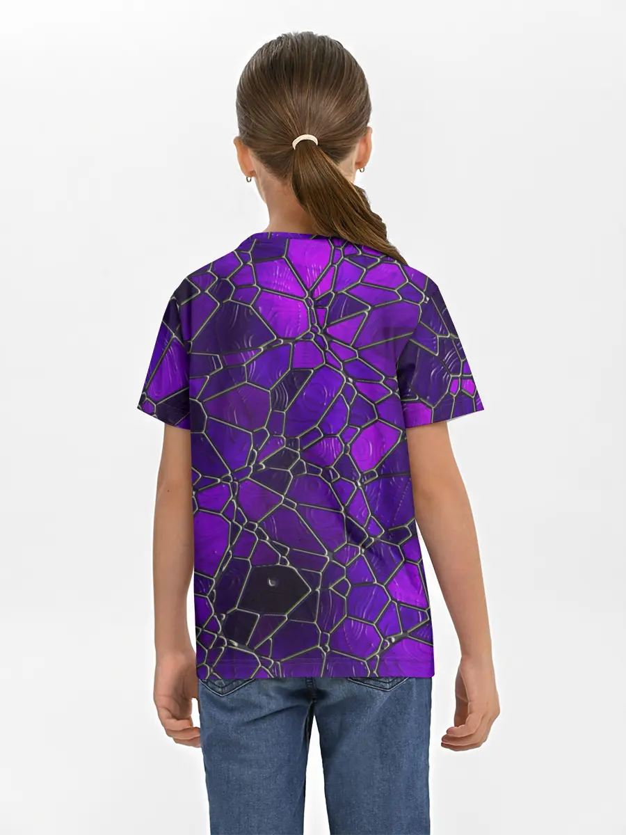 Детская базовая футболка / Стеклянная мозайка