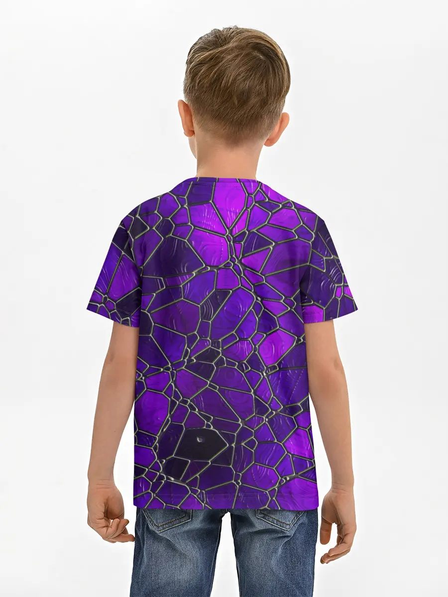 Детская базовая футболка / Стеклянная мозайка