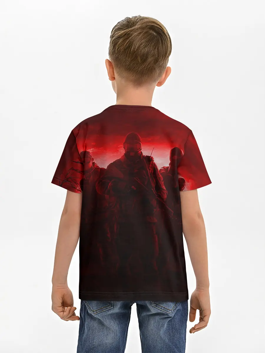 Детская базовая футболка / STALKER ДОЛГ