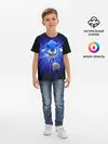 Детская базовая футболка / SONIC