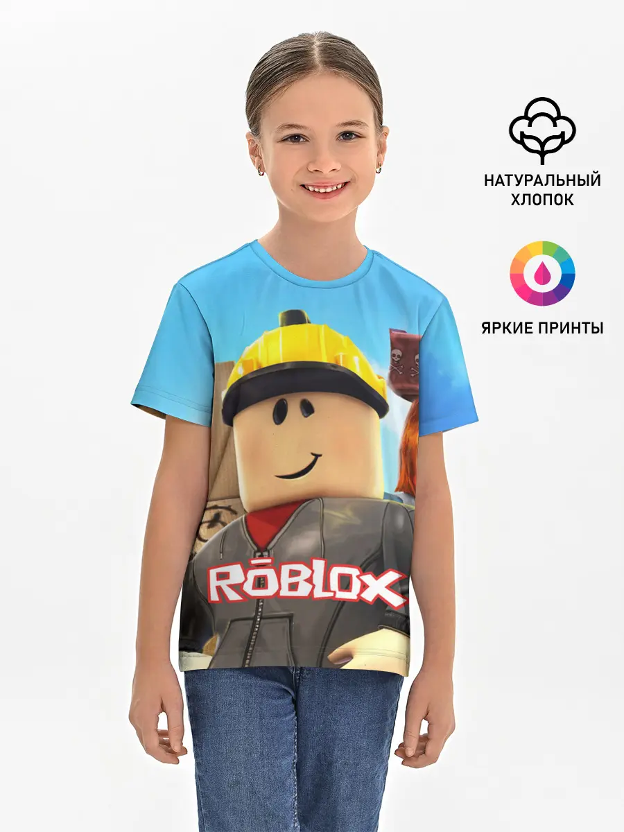 Детская базовая футболка / ROBLOX