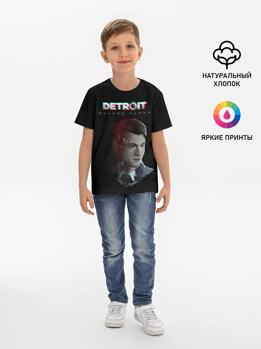 Детская базовая футболка / Detroit: Become Human.