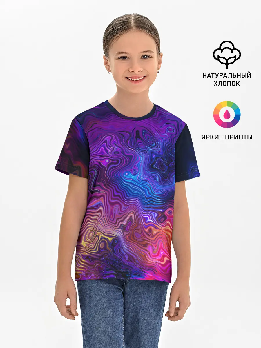 Детская базовая футболка / НЕОНОВЫЕ РАЗВОДЫ