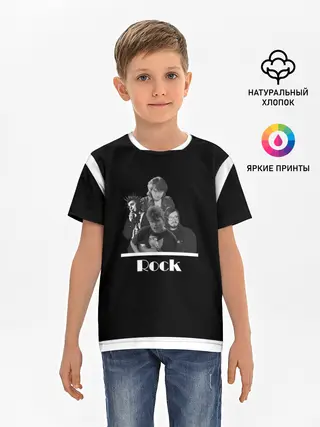 Детская базовая футболка / Классика Русского рока