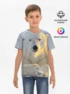 Детская базовая футболка / Медведь