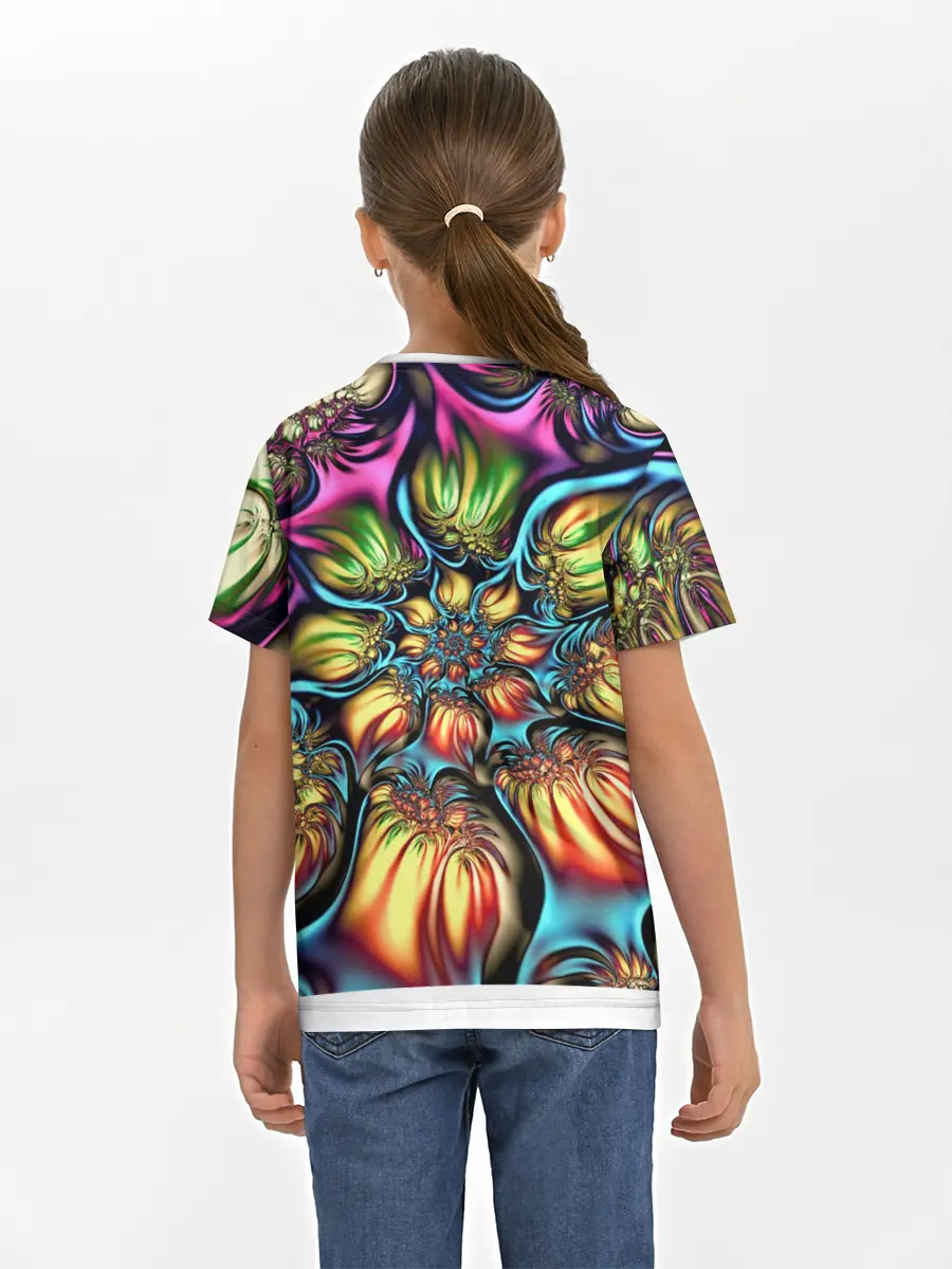 Детская базовая футболка / Абстракция