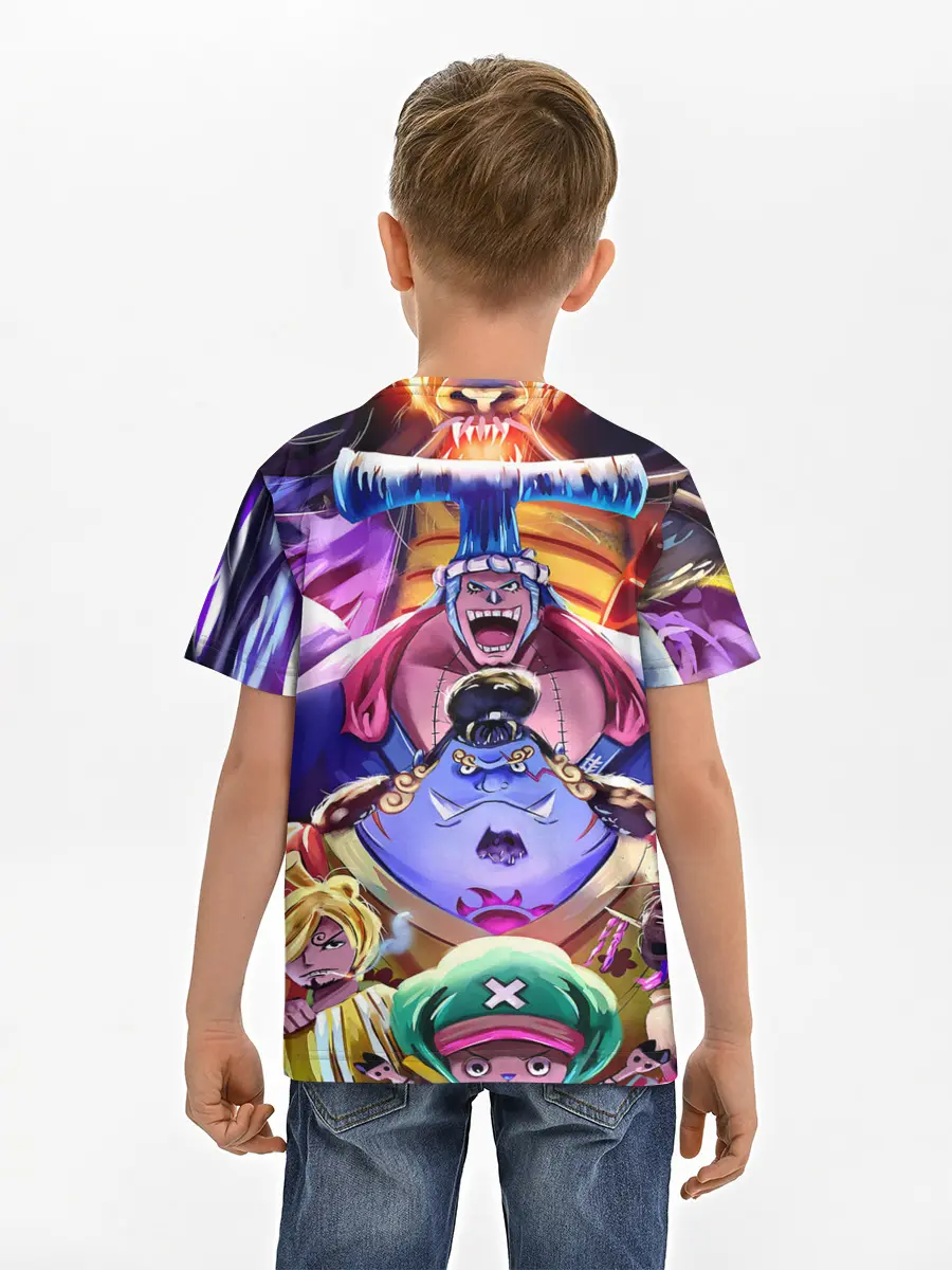 Детская базовая футболка / ONE PIECE | ВАН ПИС ПЕРСОНАЖИ