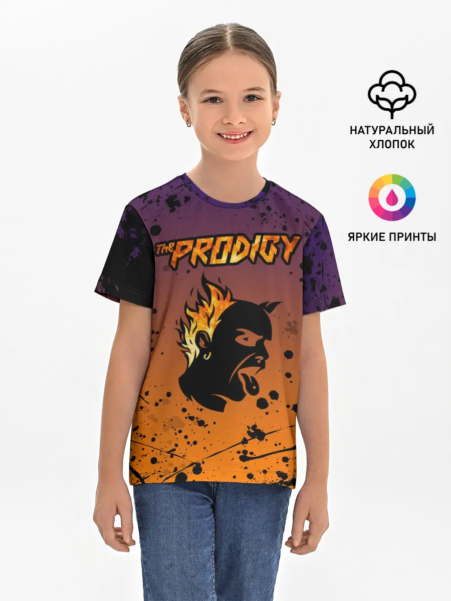 Детская базовая футболка / THE PRODIGY | ПРОДИДЖИ