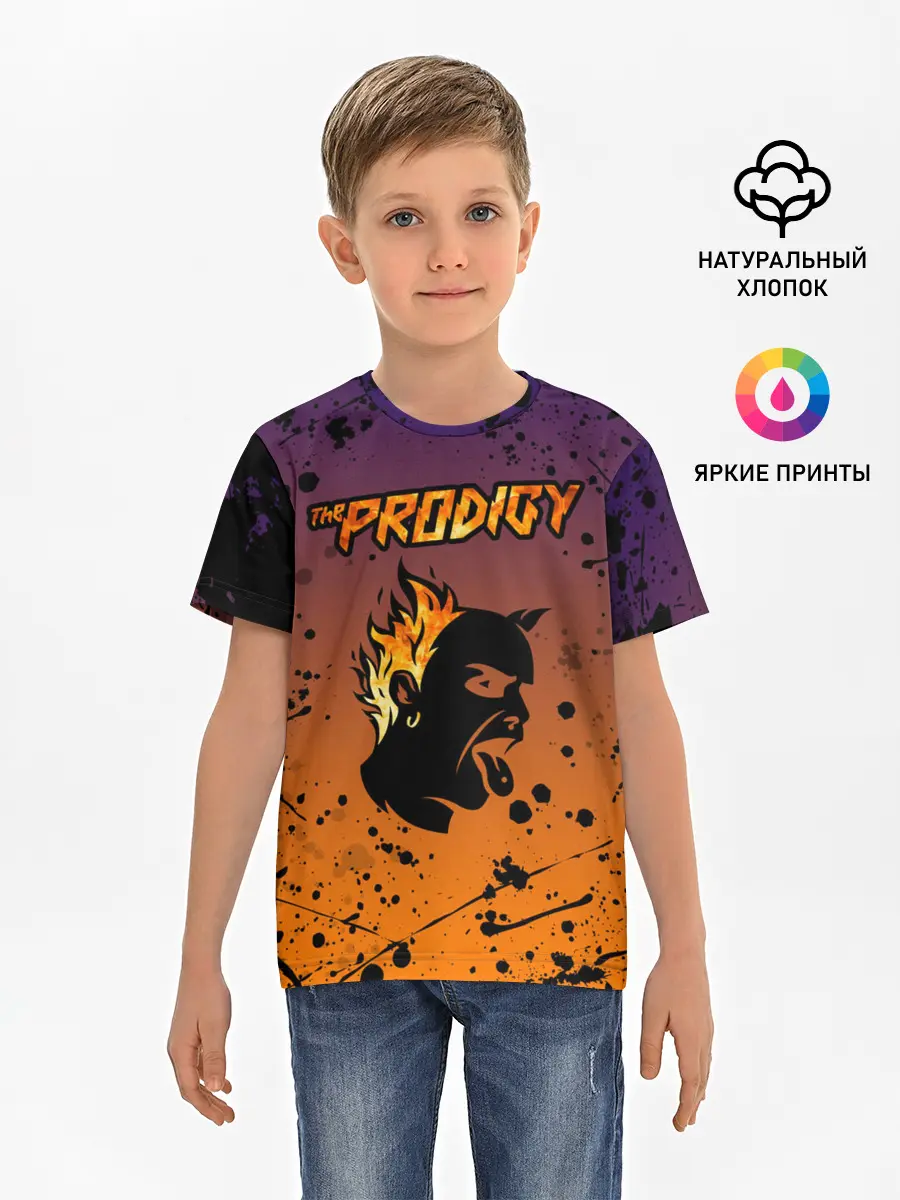 Детская базовая футболка / THE PRODIGY | ПРОДИДЖИ