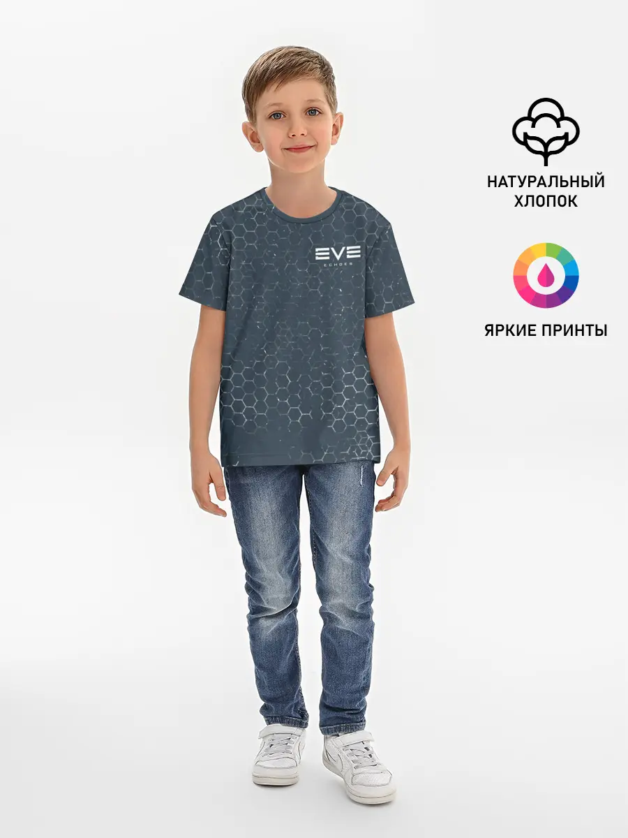 Детская базовая футболка / EVE ECHOES / ИВ ЭХО