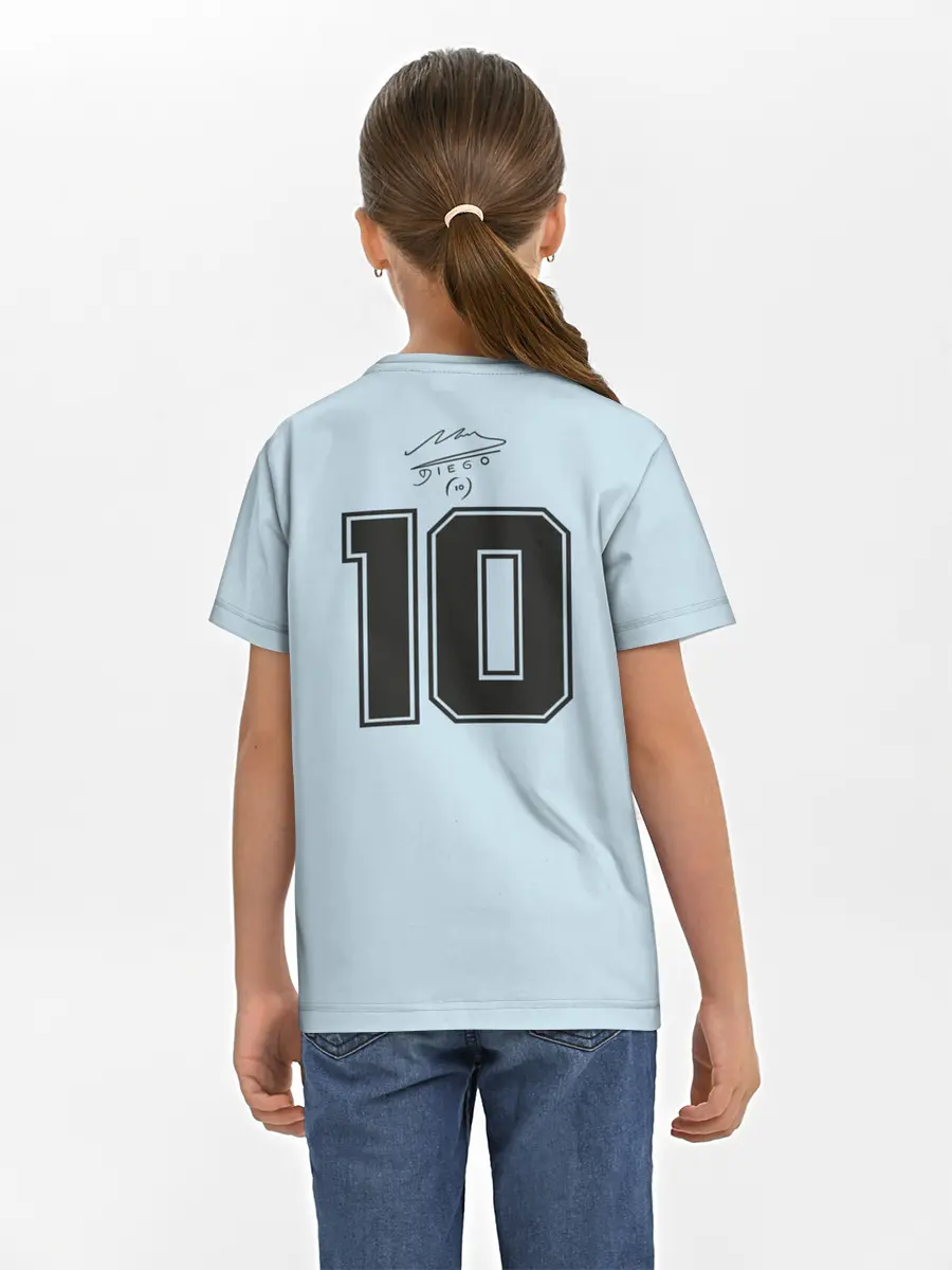 Детская базовая футболка / Диего Марадона