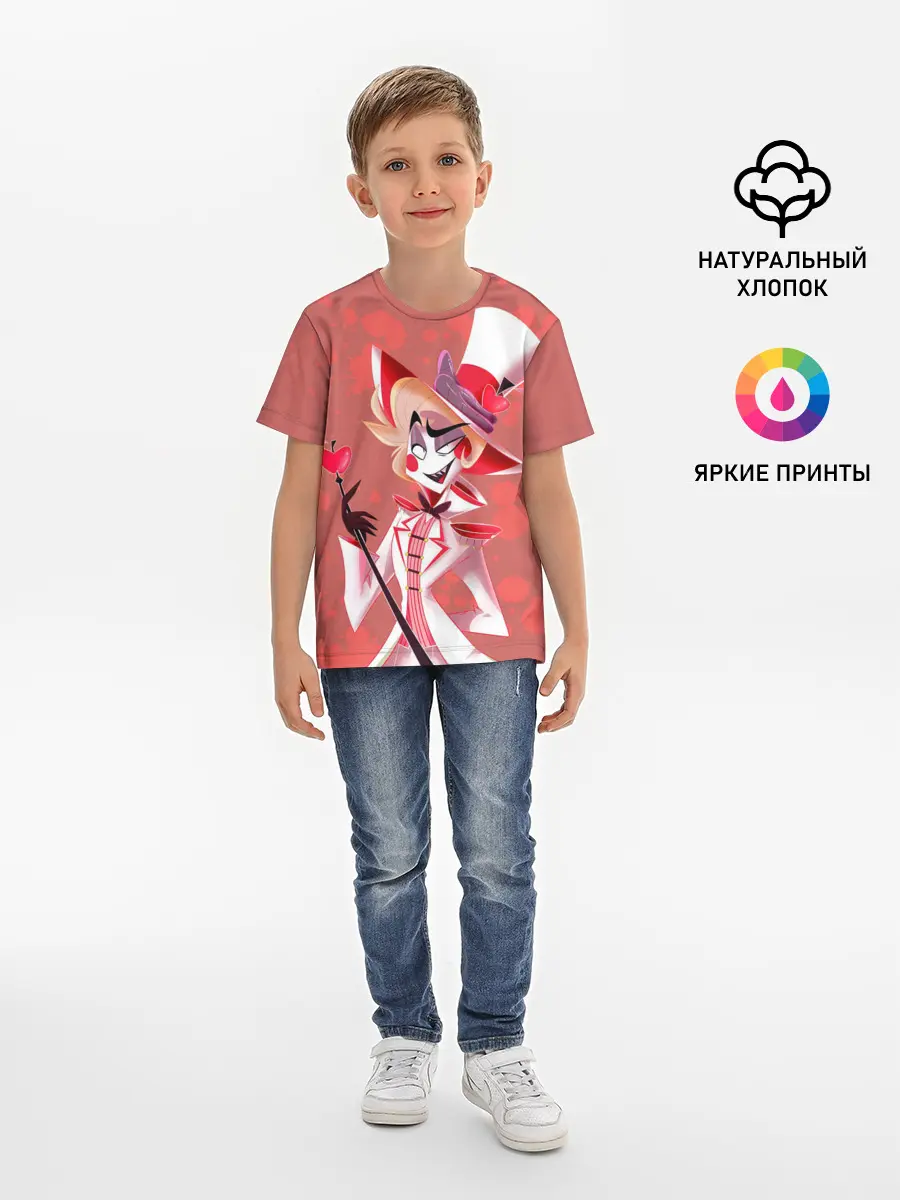 Детская базовая футболка / Отель хазбин