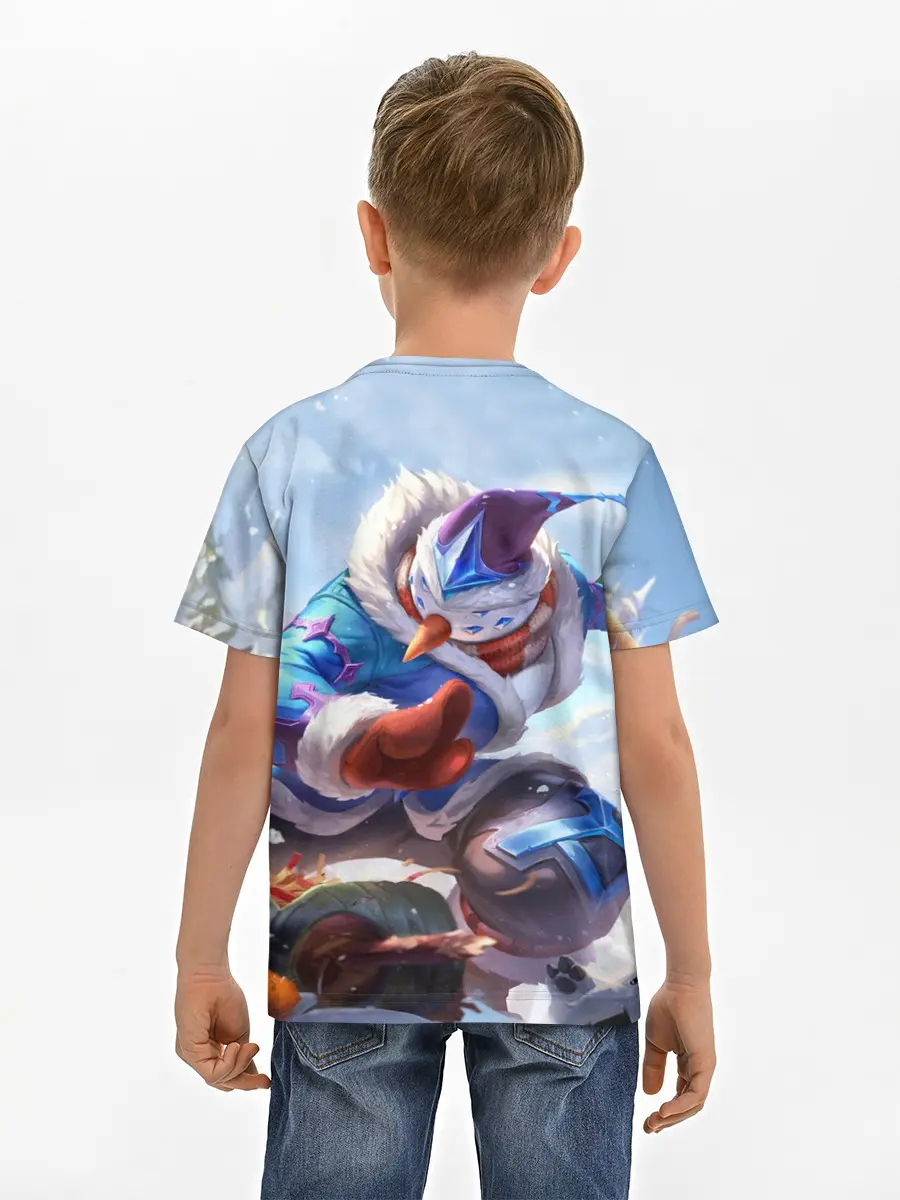 Детская базовая футболка / League of Legends МАСТЕР ЙИ