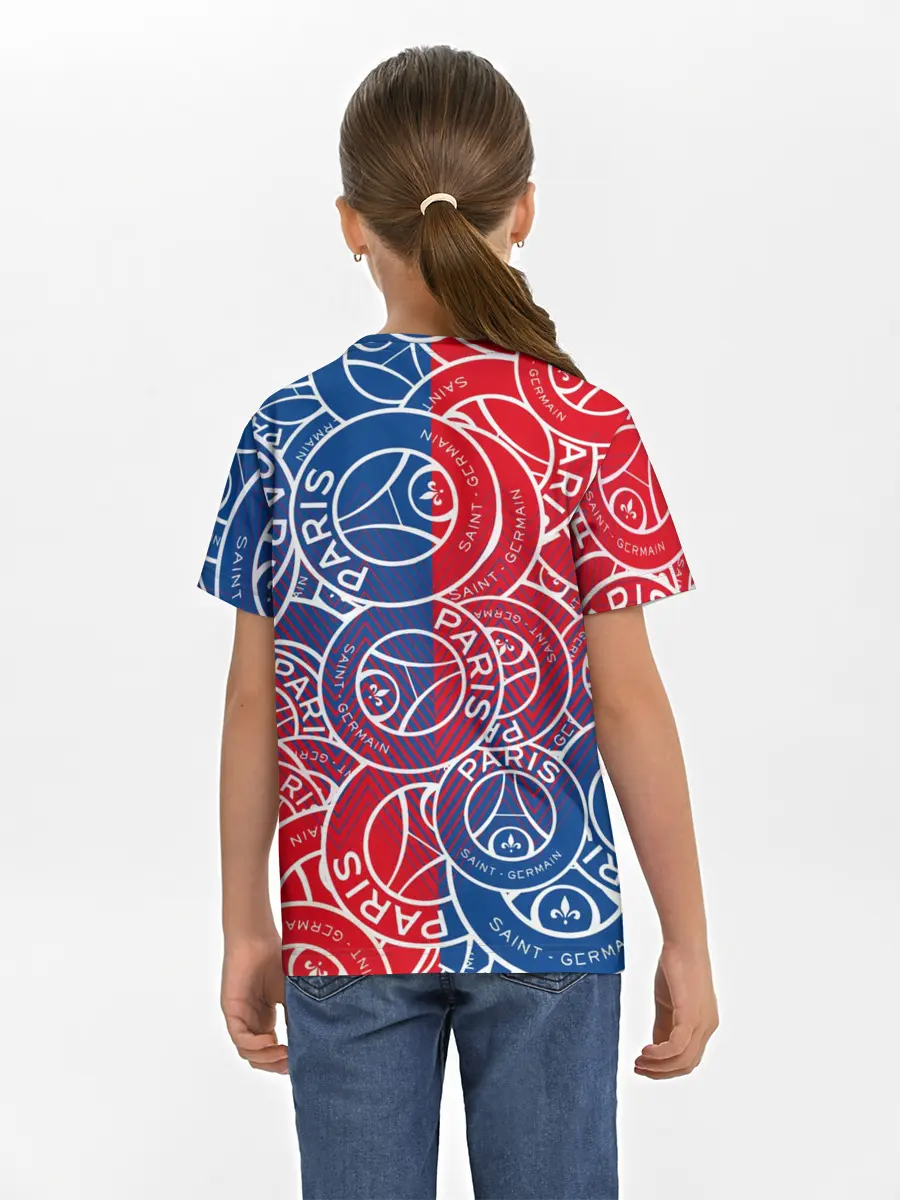 Детская базовая футболка / ФК ПСЖ / PARIS SAINT GERMAIN