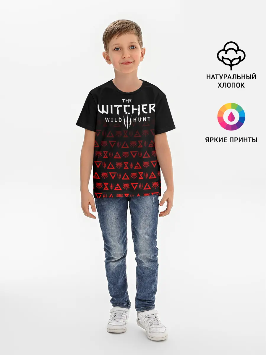Детская базовая футболка / THE WITCHER [1]