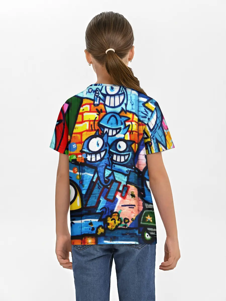 Детская базовая футболка / GRAFFITI EXCLUSIVE