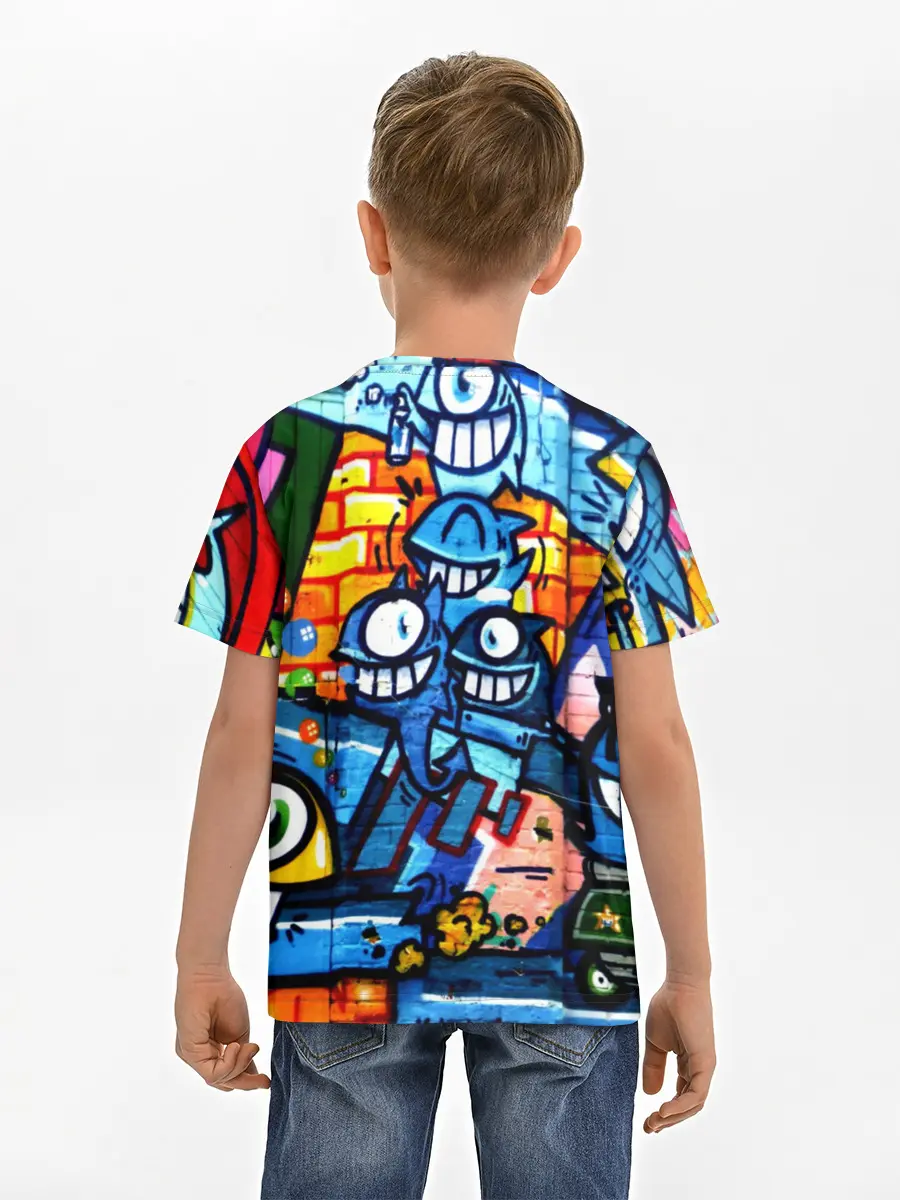 Детская базовая футболка / GRAFFITI EXCLUSIVE