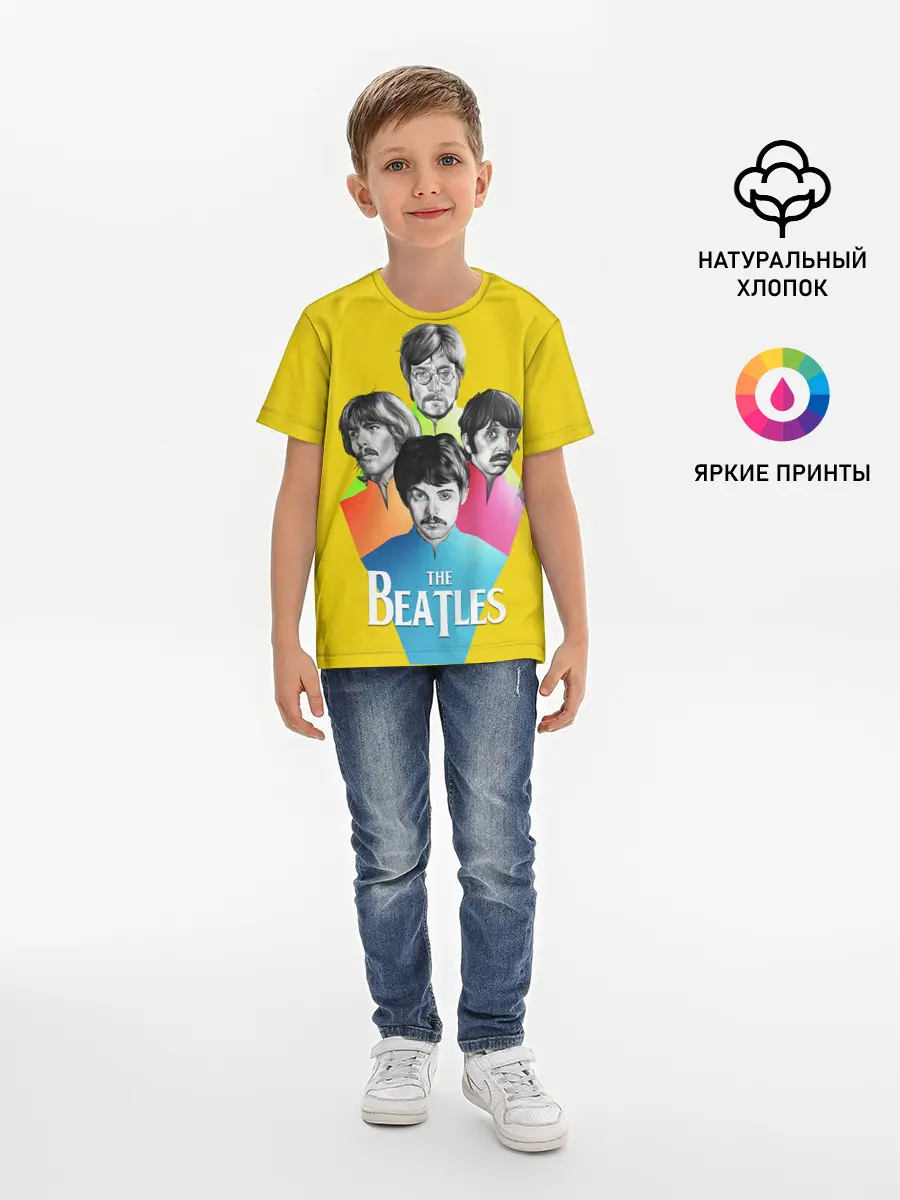 Детская базовая футболка / Банда Битлов