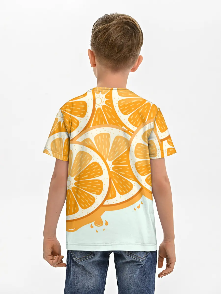 Детская базовая футболка / АПЕЛЬСИН | ORANGE