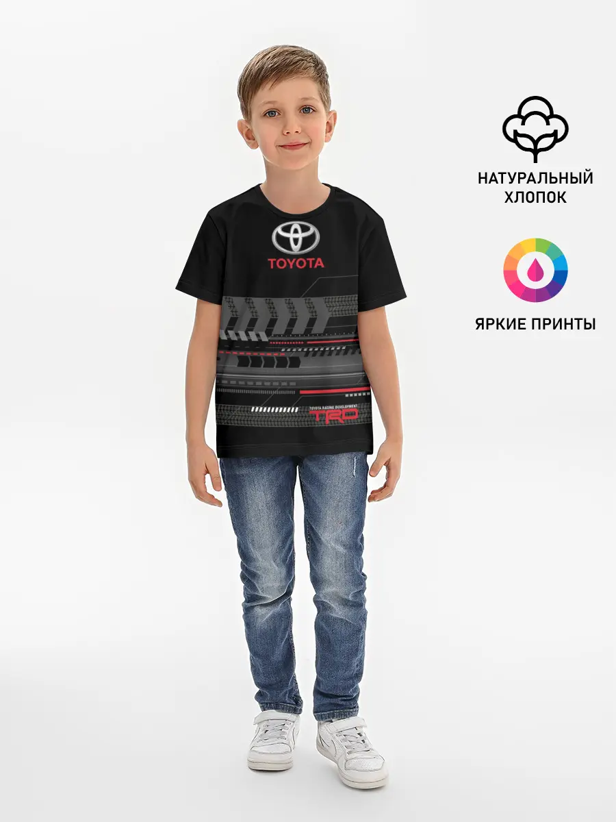 Детская базовая футболка / Toyota 1