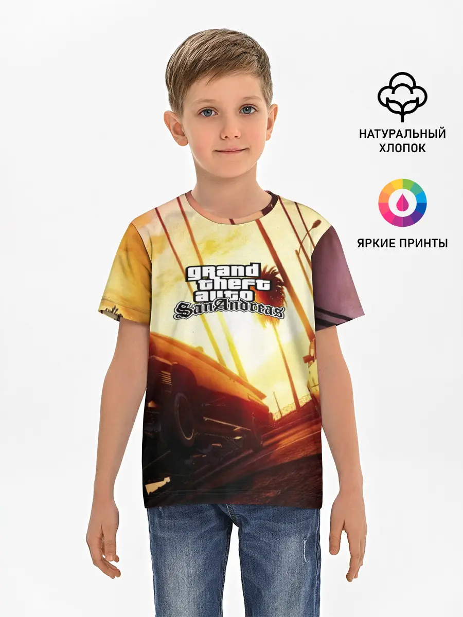 Детская базовая футболка / GTA