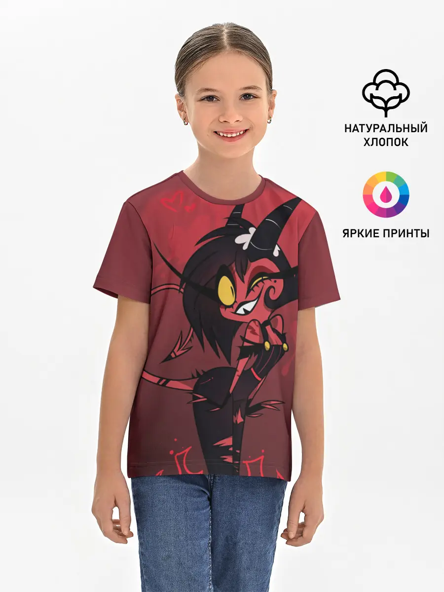 Детская базовая футболка / Отель Хазбин