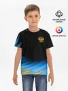 Детская базовая футболка / Россия спорт