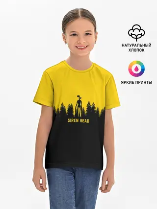 Детская базовая футболка / Siren Head