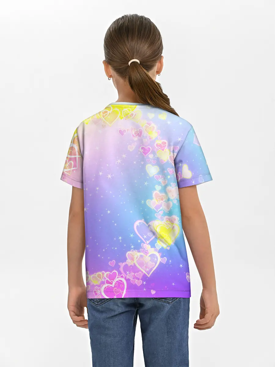 Детская базовая футболка / ЛЮБОВЬ ГРАДИЕНТ