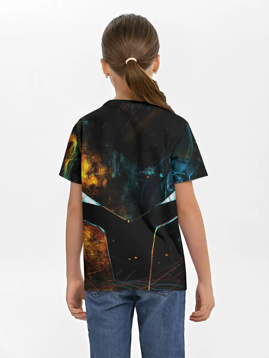 Детская базовая футболка / Поднятие уровня в одиночку