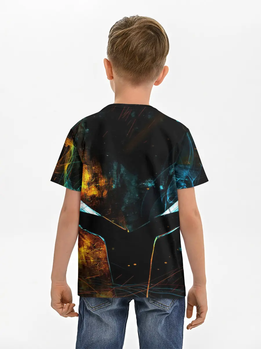 Детская базовая футболка / Поднятие уровня в одиночку