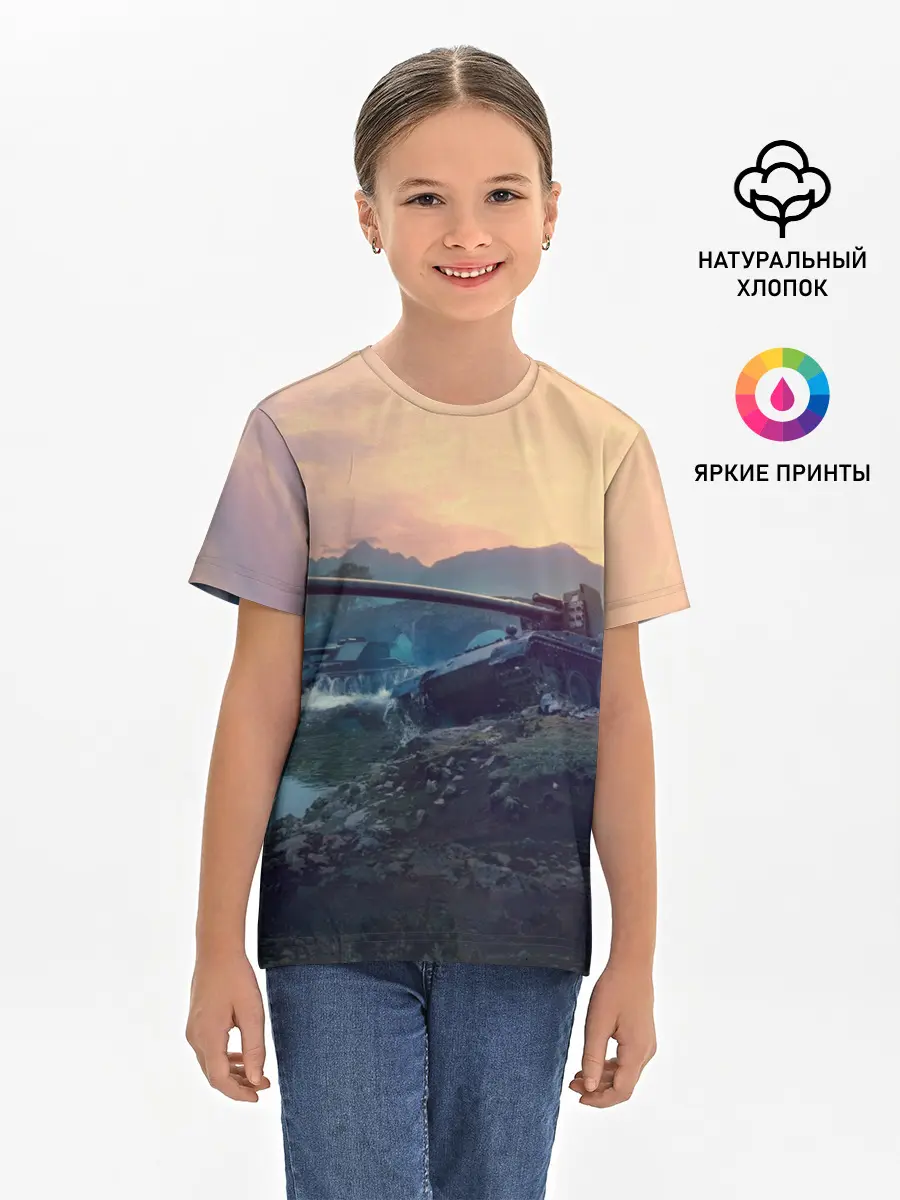 Детская базовая футболка / Танки