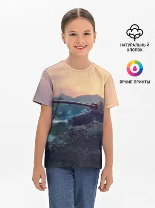 Детская базовая футболка / Танки