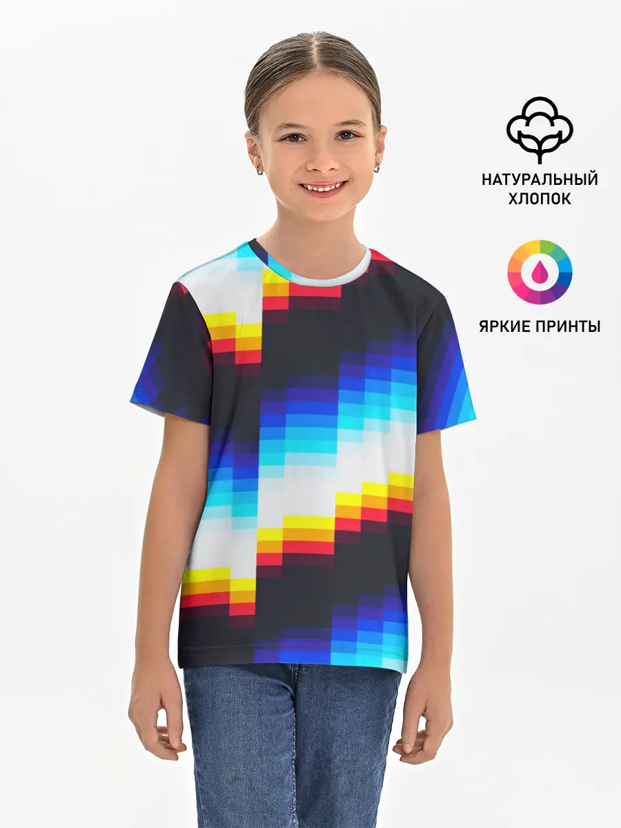 Детская базовая футболка / pantone