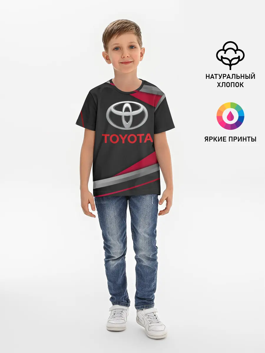 Детская базовая футболка / TOYOTA | ТОЁТА