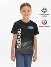 Детская базовая футболка / Субару, Subaru