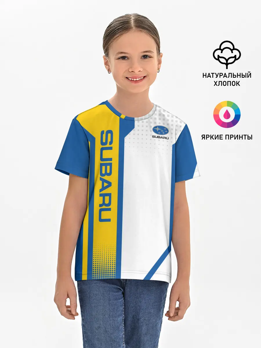 Детская базовая футболка / Subaru Driver team